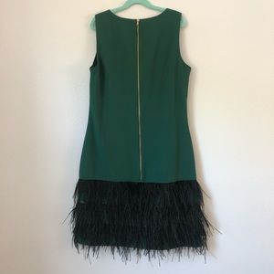 Robe Courte Verte Cremieux - Manches Courtes Drapées - Taille 12 - Neuf Avec étiquette (NWT)